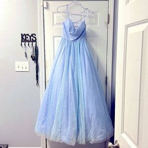 Light Blue Prom Dress